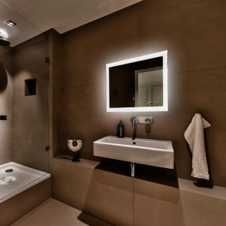 Зеркало с подсветкой ABBER See AG6107S-0.8 80см